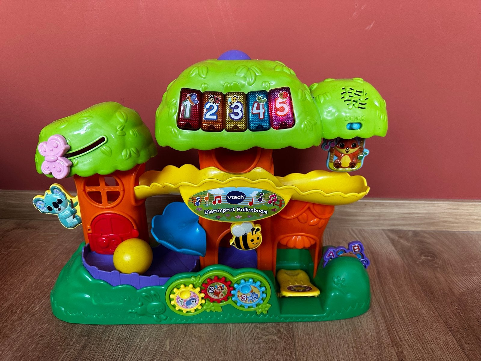 Vtech Dierenpret Ballenboom, Ophalen, Zo goed als nieuw, Overige typen, Met geluid