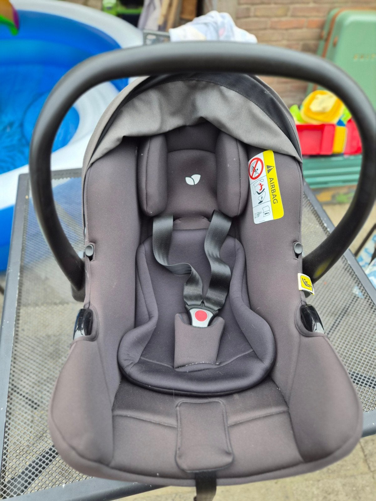Joie i-Snug 2 autostoel - Zo goed als nieuw, Overige merken, Autogordel of Isofix, Zo goed als nieuw, 0 t/m 13 kg