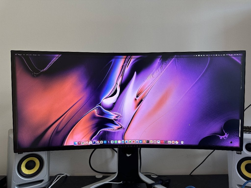Alienware 3420DW 3440x1440 34 inch ultrawide, Computers en Software, Gebruikt, IPS, 101 t/m 150 Hz, Minder dan 1 ms