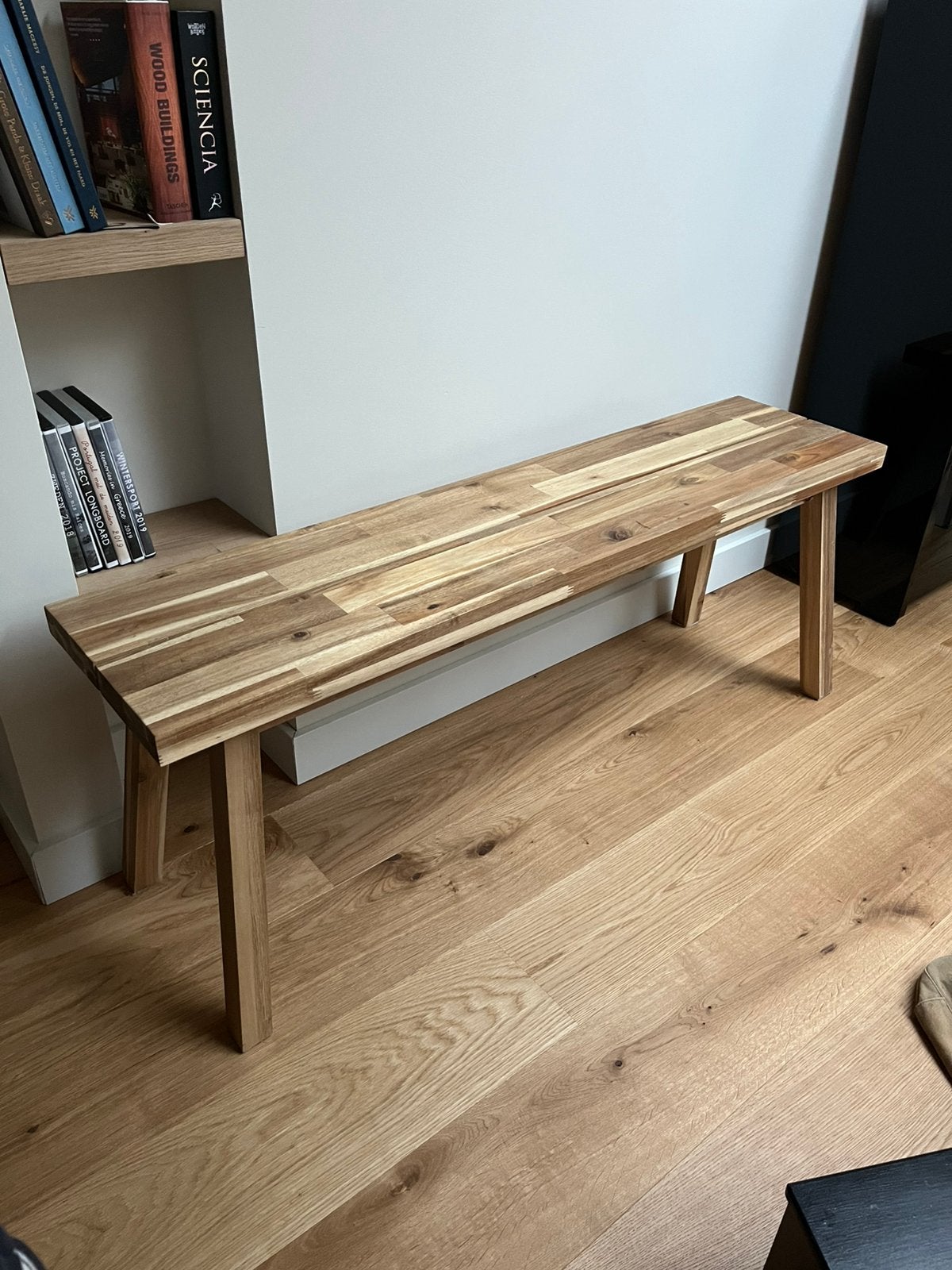 Ikea skogsta bank, Tuin en Terras, Ophalen, Hout