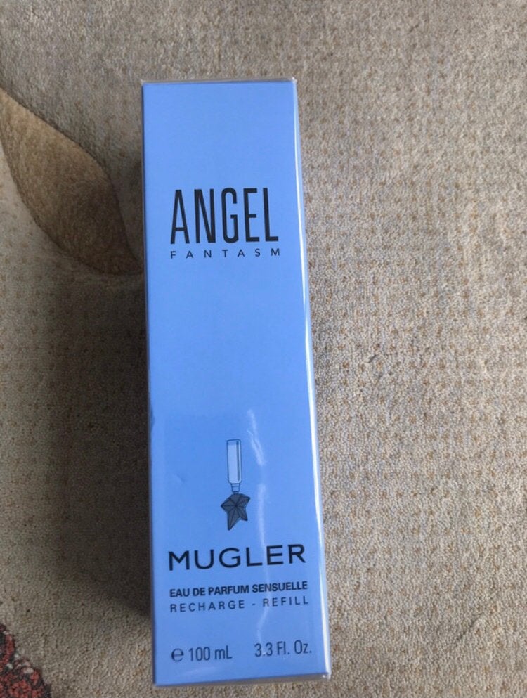 Mugler angel fantasm 100ml eau de parfum recharge refill, Sieraden, Tassen en Uiterlijk, Ophalen of Verzenden, Nieuw