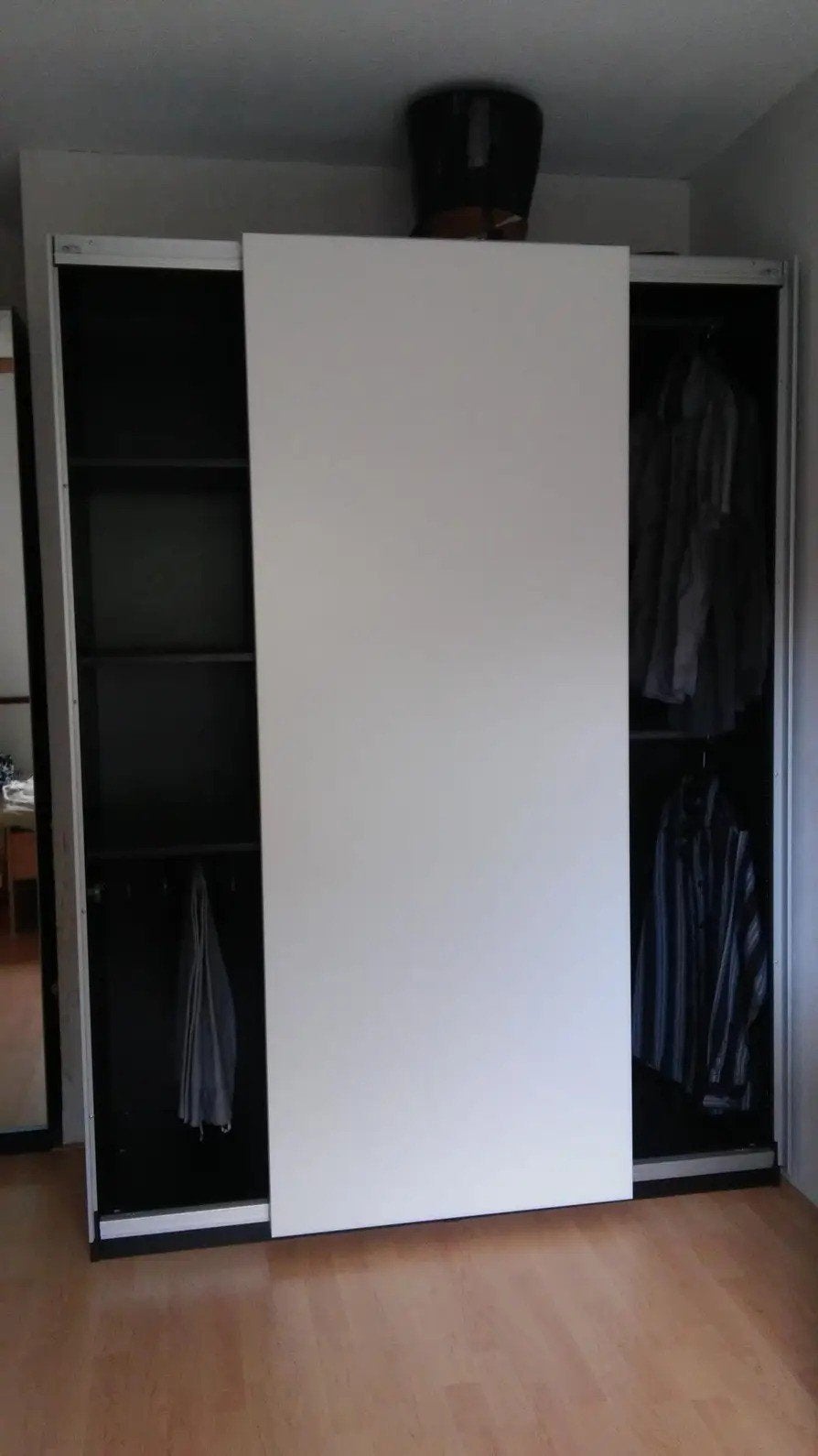Ikea Pax enkele kast, dubbel schuifdeursysteem, Huis en Inrichting, Kasten | Kledingkasten, Ophalen, Met deur(en), 200 cm of meer