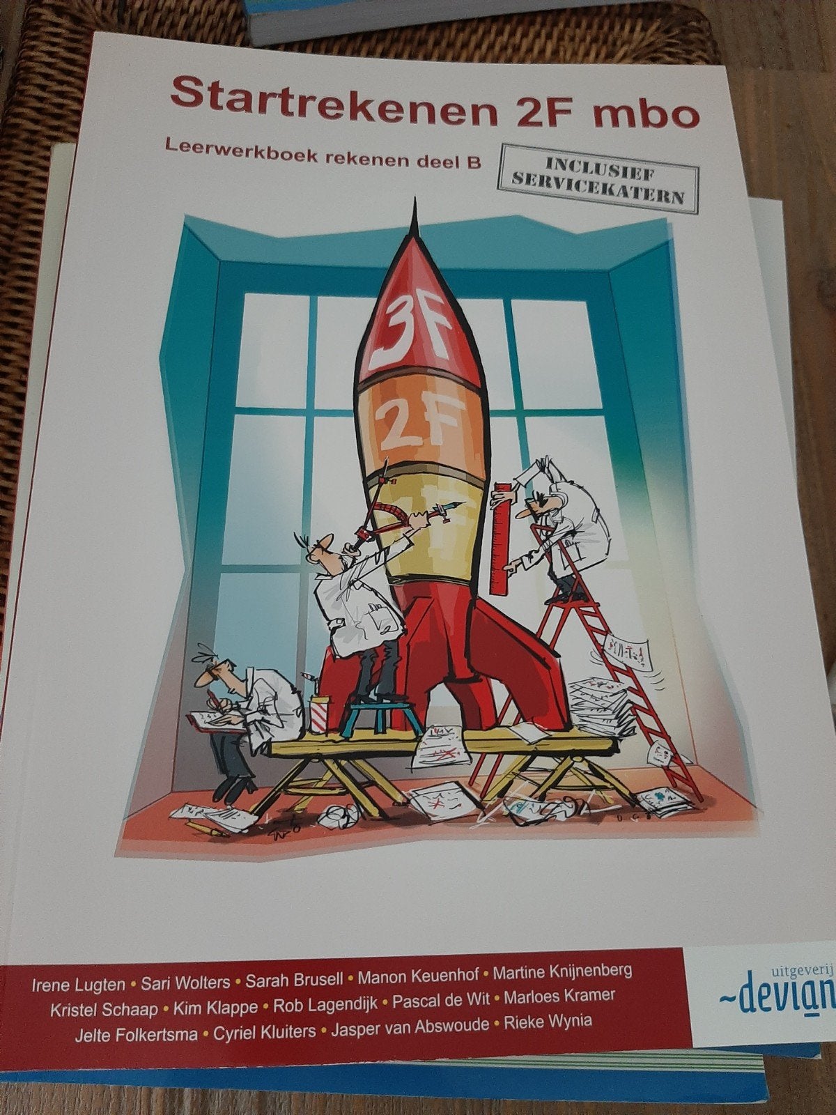 Nieuw startrekenen 2f MBO leerwerkdoek deel B, Ophalen of Verzenden, Beta, Nieuw, MBO