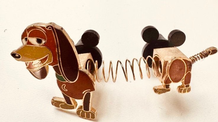 Zeldzame Disney Pin - Slinky Dog (Toy Story), Ophalen of Verzenden, Overige figuren, Zo goed als nieuw, Overige typen