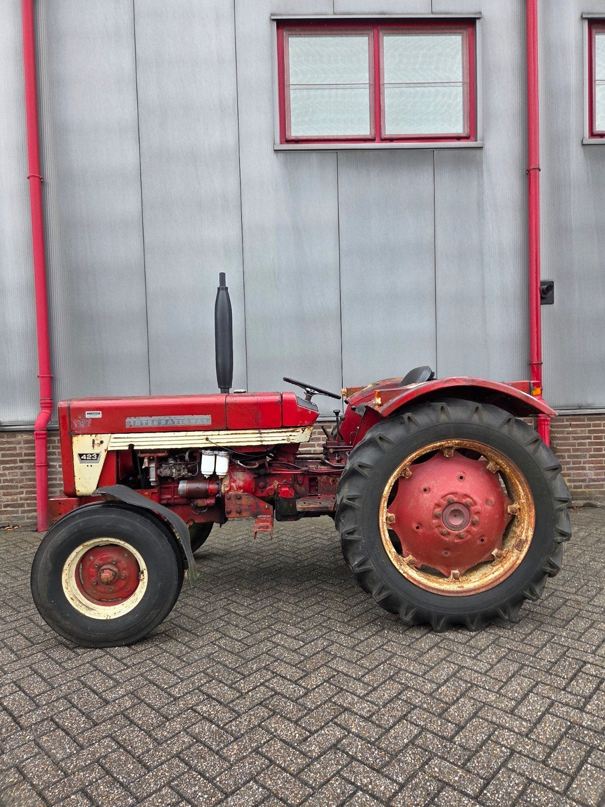 IHC International 423 Trekker 1973 met kenteken, Ophalen of Verzenden, Gebruikt, Tot 80 Pk, Case IH