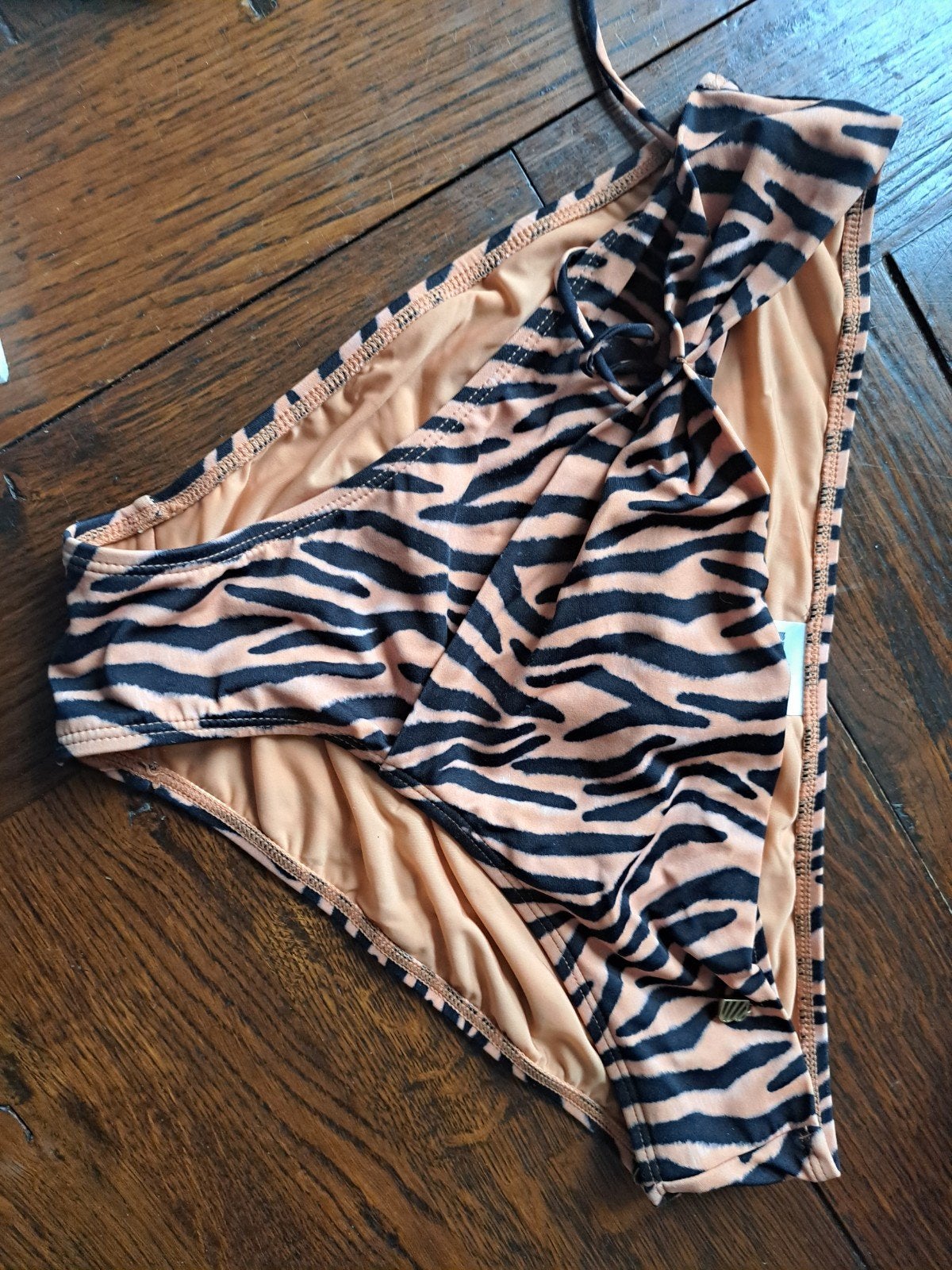 Beachlife bikini broekje – maat 38 – zebra print, Ophalen of Verzenden, Zo goed als nieuw, Bikini
