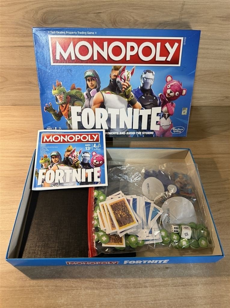 monopoly fortnite - s6862, Verzenden, Zo goed als nieuw