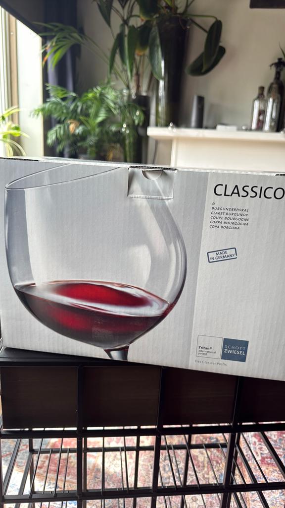 Schott Zwiesel Wijnglas 814ml - Classico Bourgognepokal, Huis en Inrichting, Keuken | Servies, Ophalen, Nieuw, Glas, Glas of Glazen