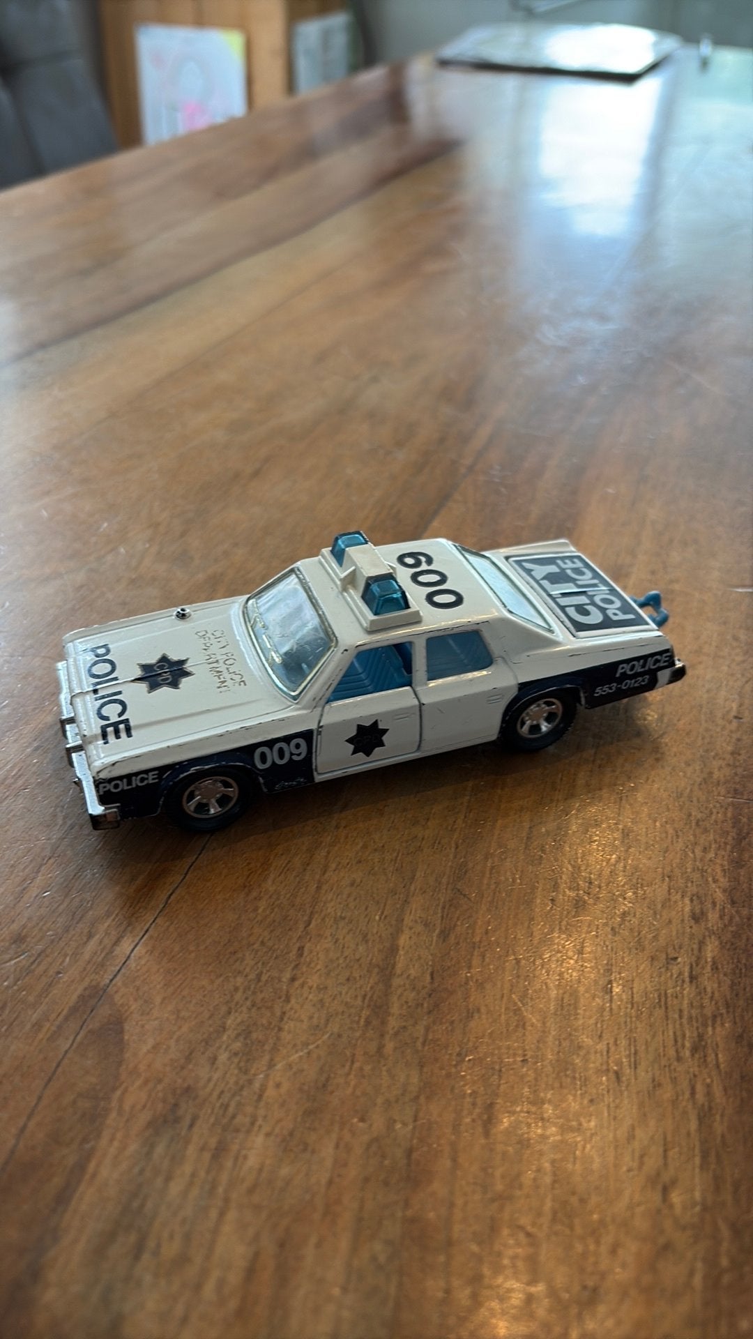 Lesney matchbox plymouth gran fury superkings police, Hobby en Vrije tijd, Ophalen of Verzenden, Gebruikt, Auto