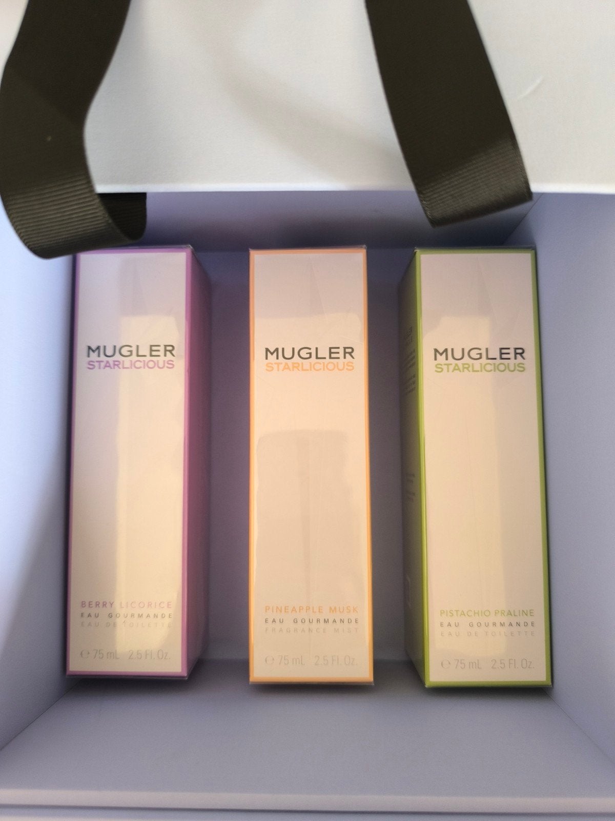 Mugler Starlicious Eau Gourmande Set (3x 75ml), Sieraden, Tassen en Uiterlijk, Uiterlijk | Parfum, Ophalen of Verzenden, Nieuw