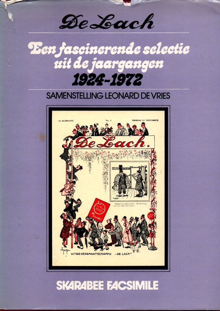 Boek: De Lach, selectie uit de jaargangen 1924-1972, Gelezen, Ophalen of Verzenden, Anekdotes en Observaties, Leonard de Vries