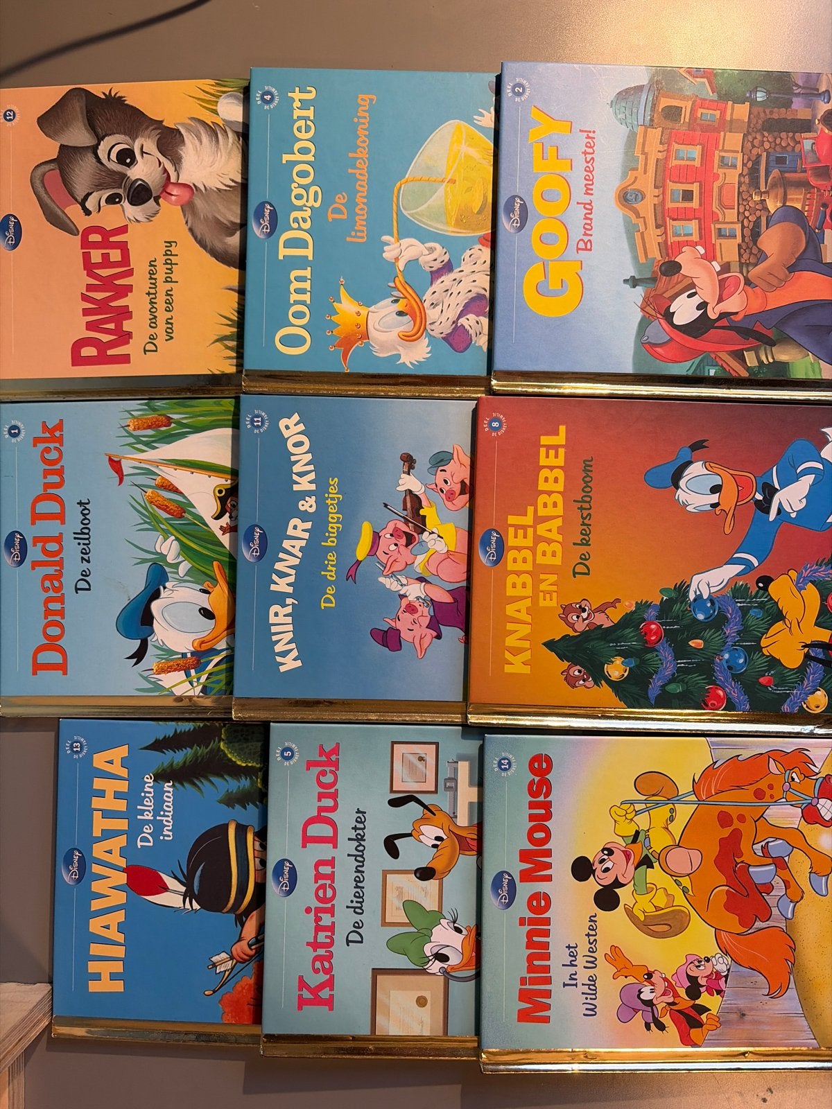 Disney Gouden Boekjes - Diverse titels - 9 stuks, Ophalen of Verzenden, Gelezen, Fictie algemeen