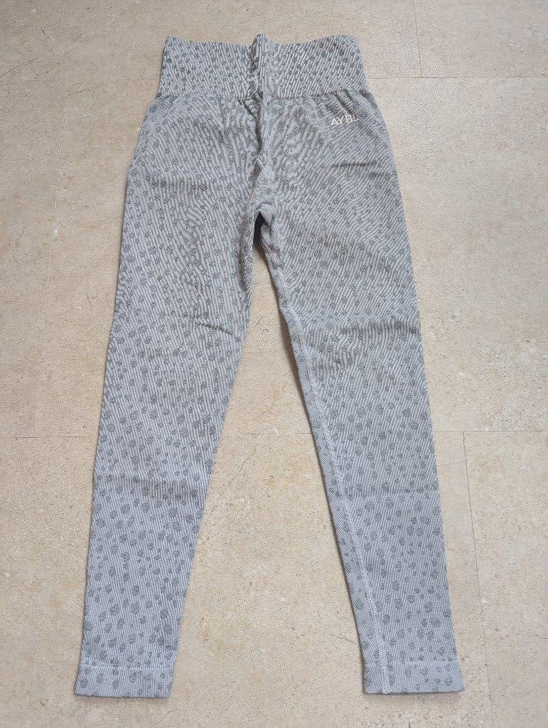 AYBL Legging XS - Grijs met patroon, AYBL, Verzenden, Maat 34 (XS) of kleiner, Grijs