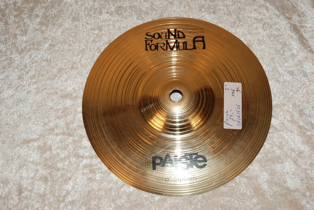 Paiste Sound Formula splash bekken 146gr 8 inch  <26261526>, Gebruikt, ., Drums of Percussie, Ophalen of Verzenden