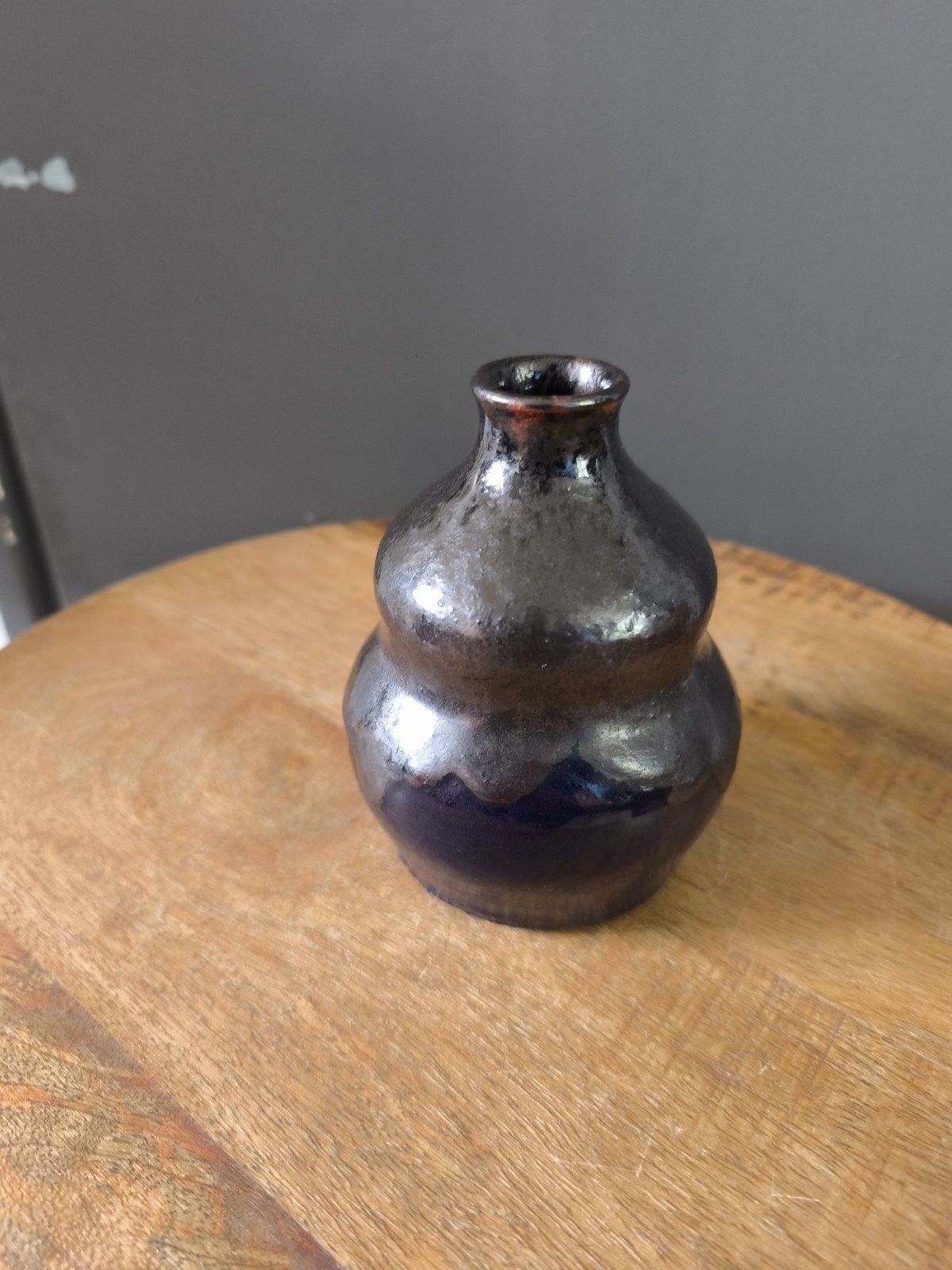 Art Deco vaas W.C. Brouwer keramiek, 14 cm, puntgaaf, Antiek en Kunst, Ophalen of Verzenden