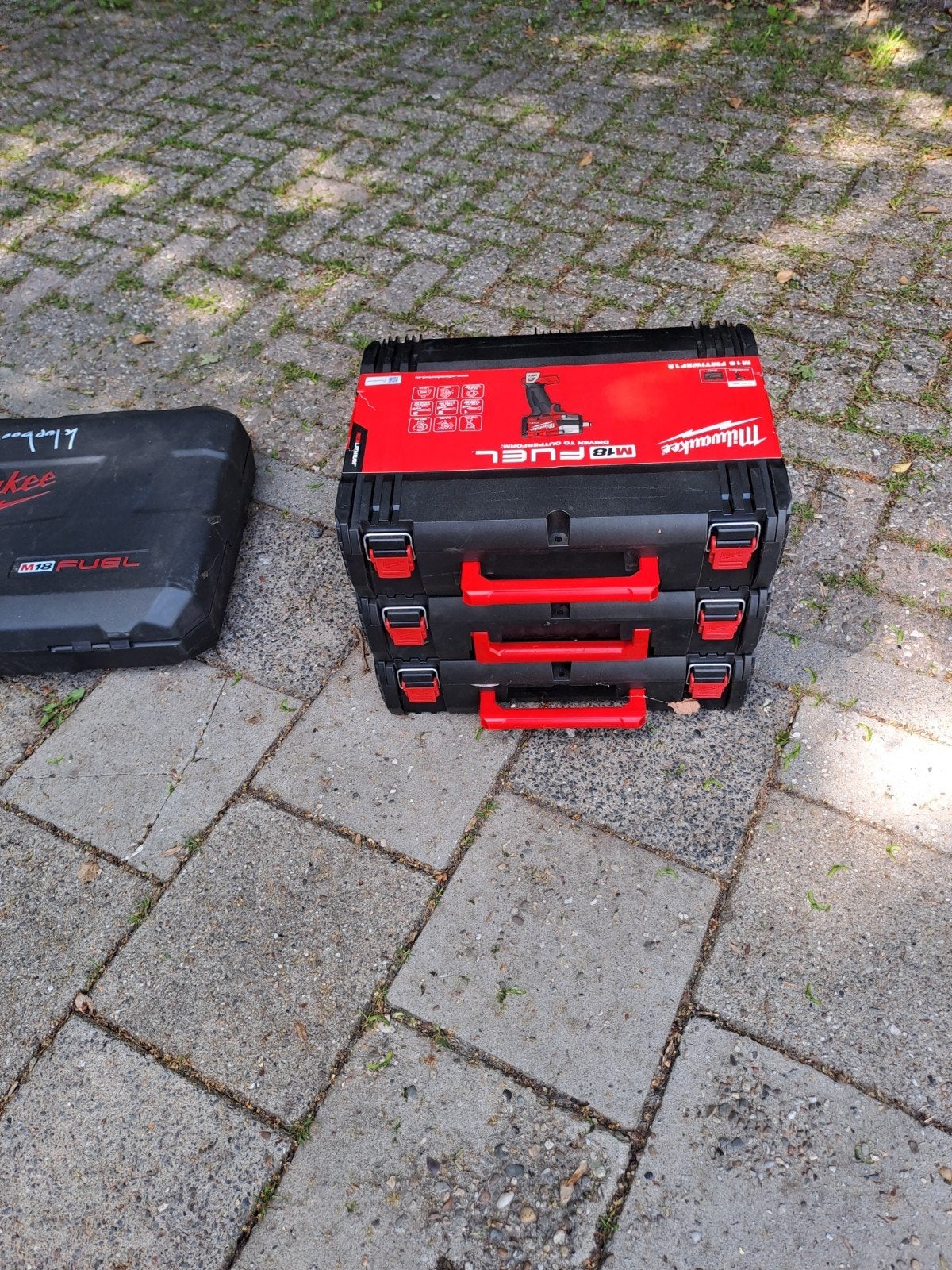 Milwaukee M18 FUEL Gereedschapskoffers (3 stuks), Doe-het-zelf en Verbouw, Gereedschap | Handgereedschap, Ophalen, Zo goed als nieuw