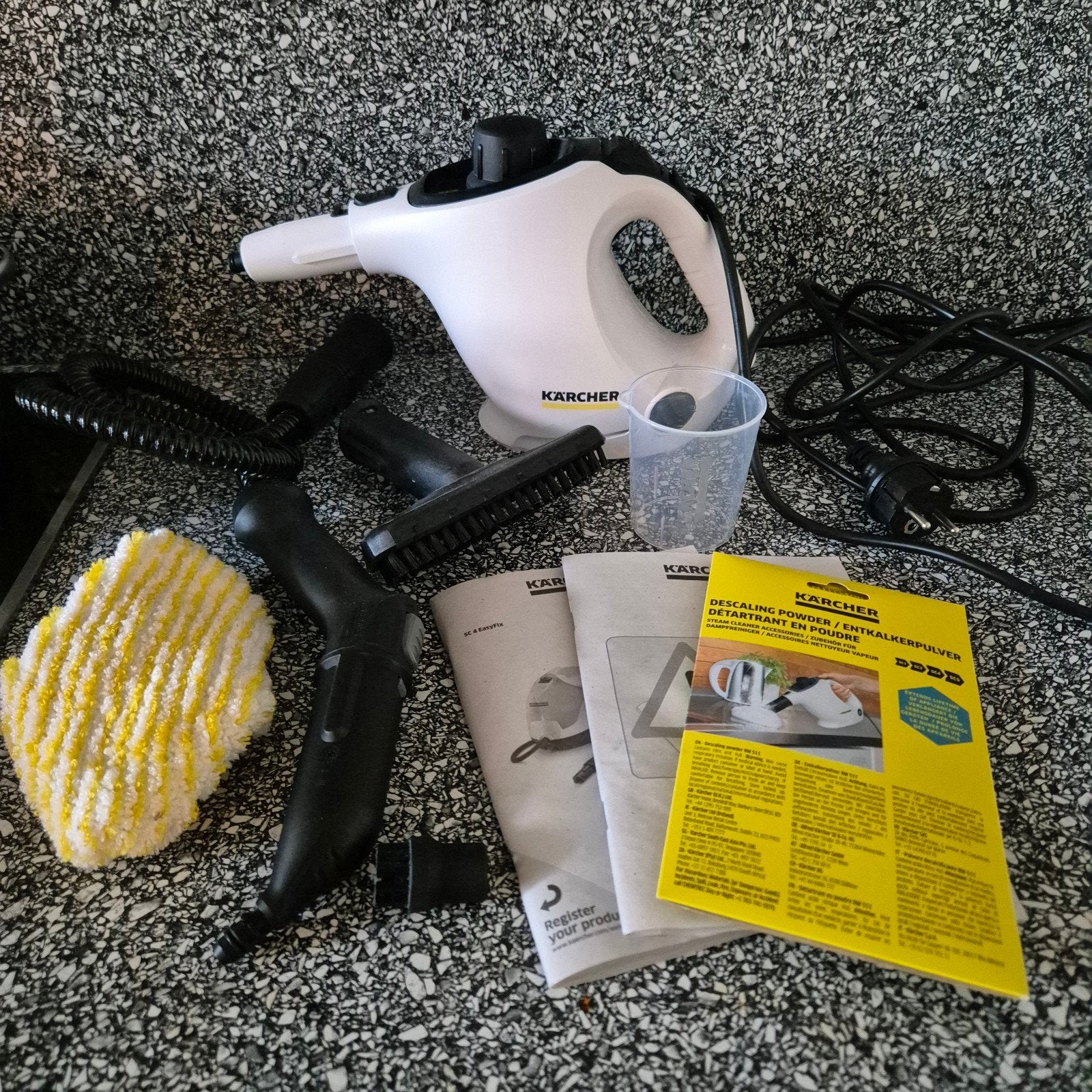 Karcher SC1 stoomreiniger handstoomreiniger, Ophalen of Verzenden, Zo goed als nieuw, Stoomreiniger