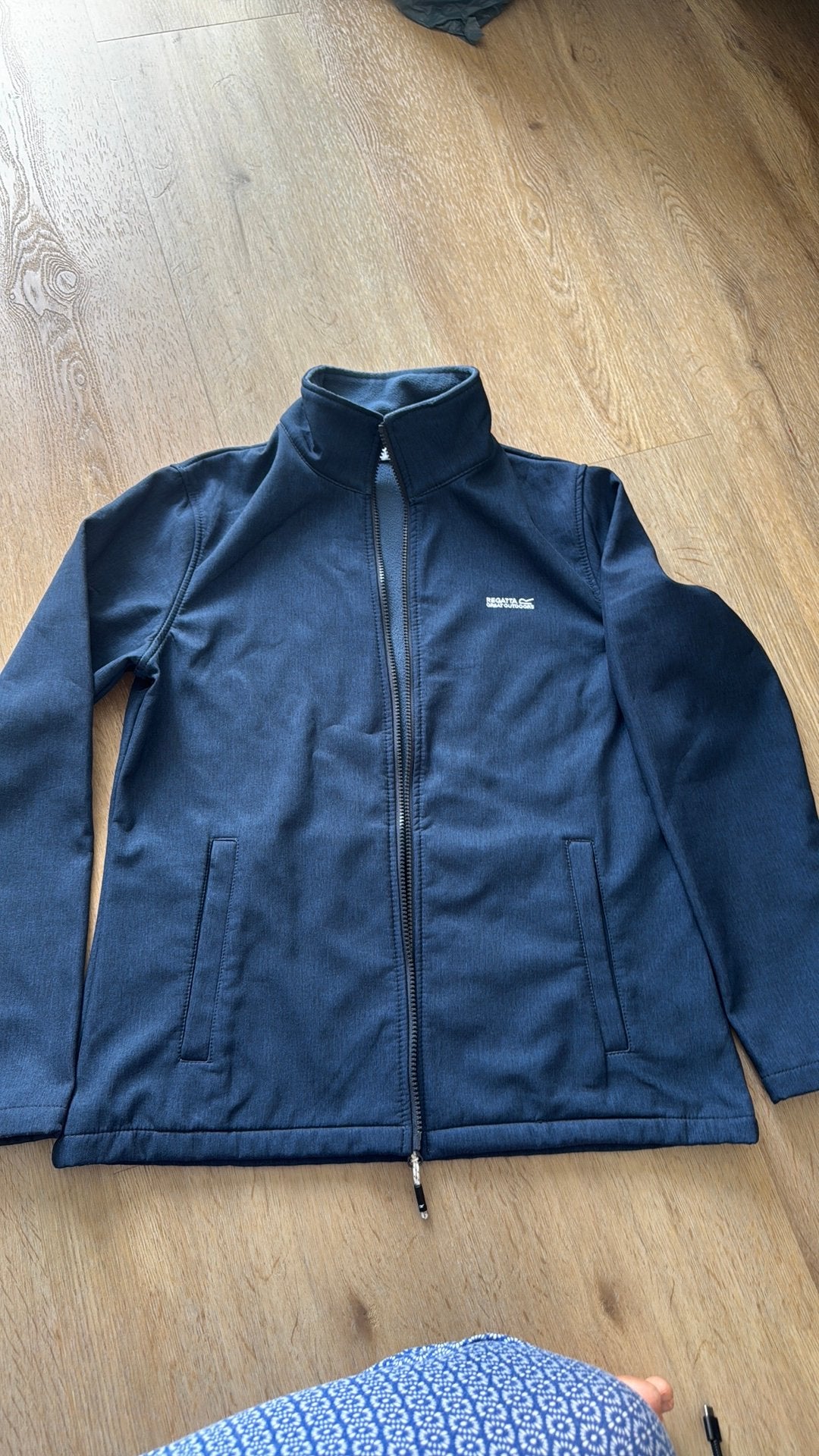 Regatta Great Outdoors Softshell Jas Maat 40, Ophalen of Verzenden, Gedragen, Maat 38/40 (M), Blauw