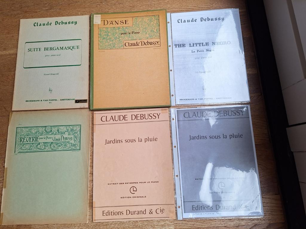 Piano  . Debussy., Gebruikt, Klassiek, Ophalen of Verzenden, Artiest of Componist