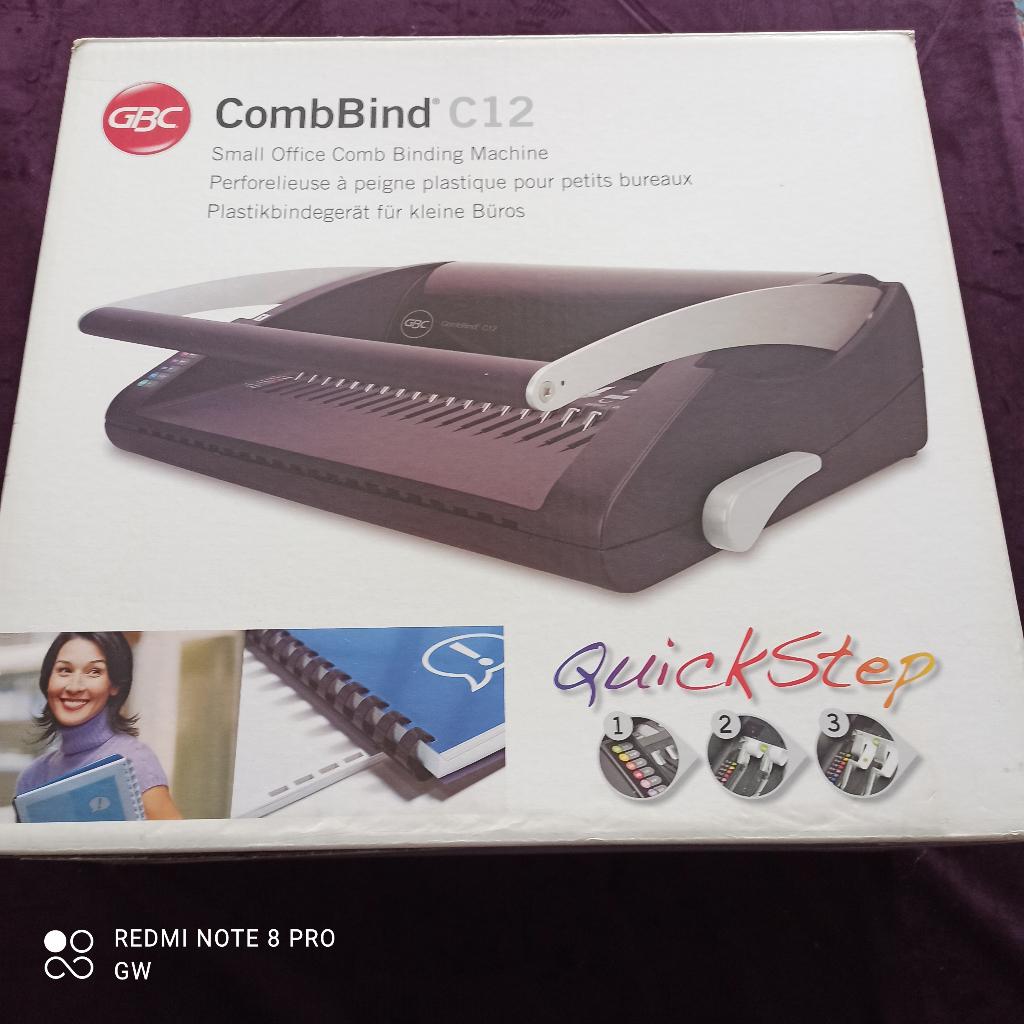 inbindmachine combBind c12, Ophalen of Verzenden, Zo goed als nieuw