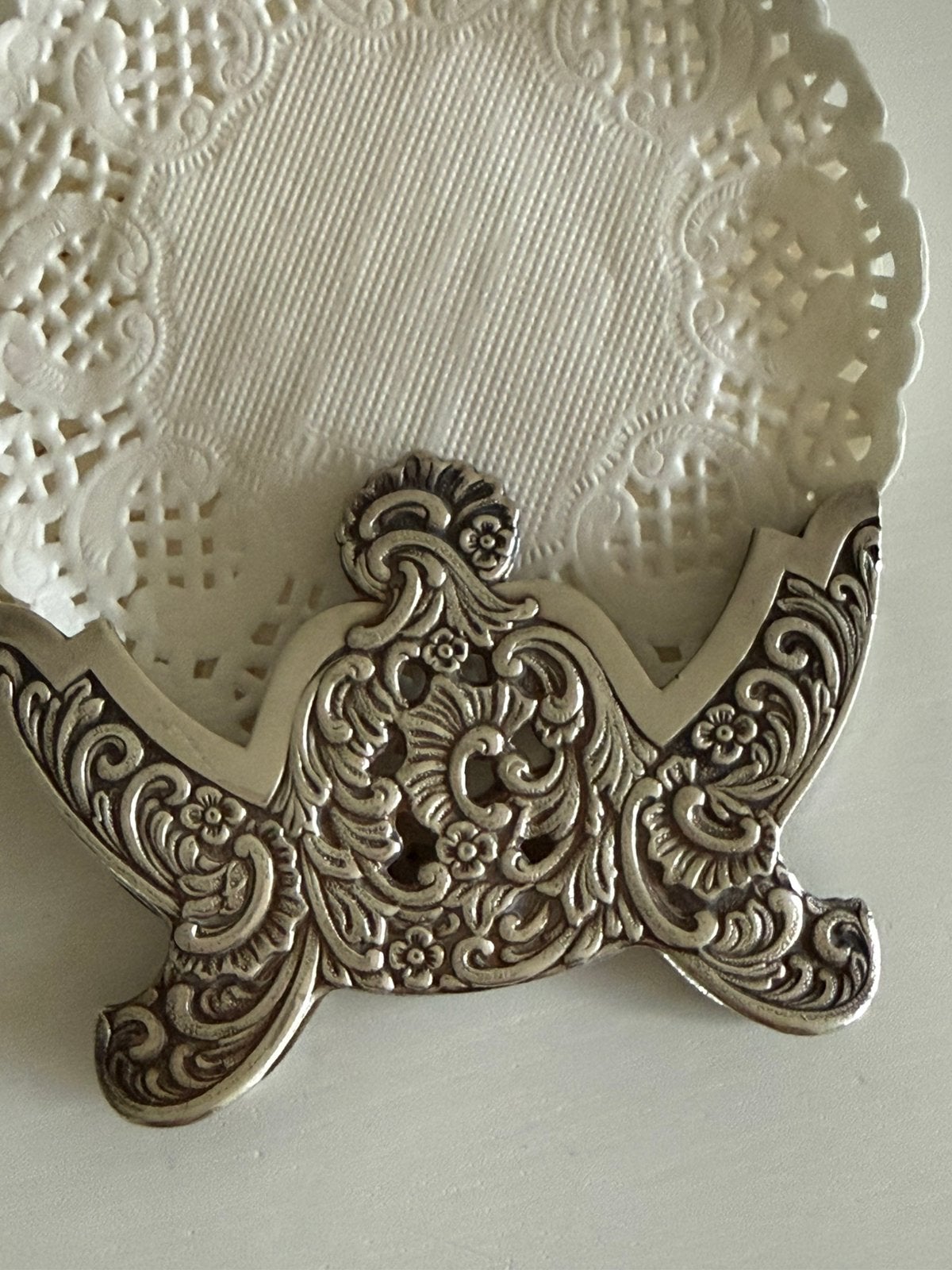 Gero 635 druppelvanger houder, Ophalen of Verzenden, Zilver
