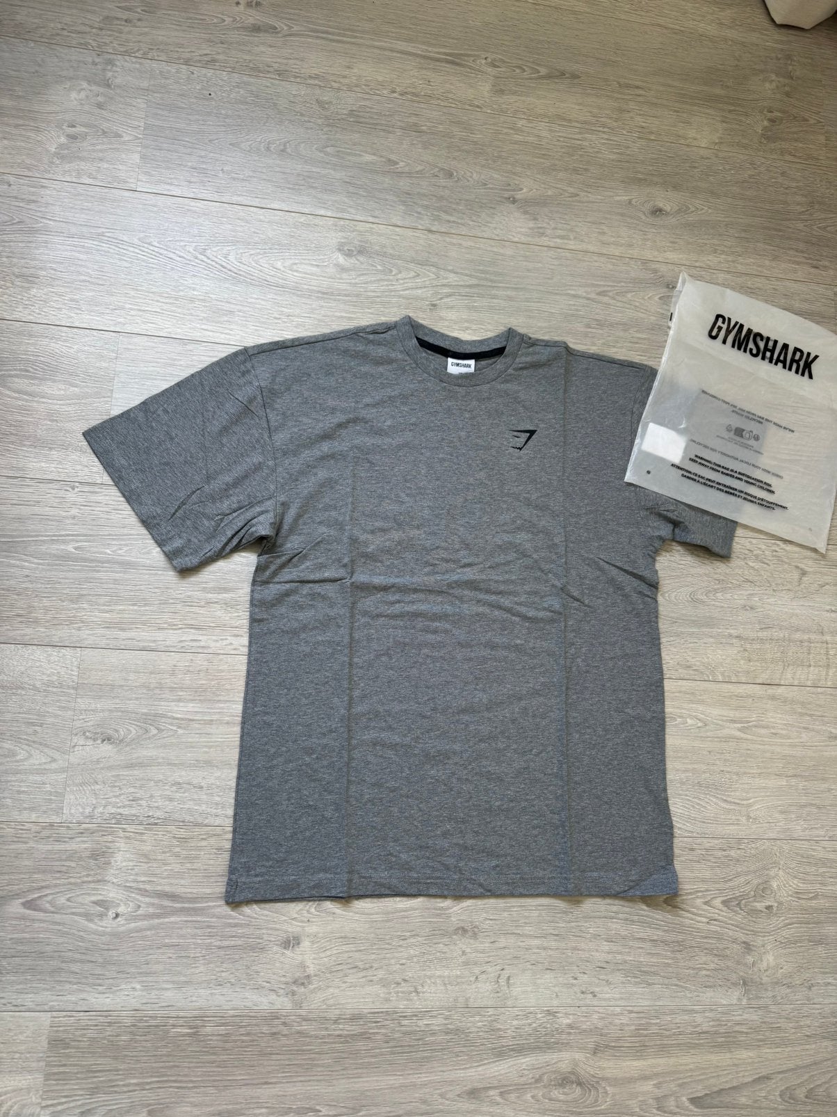 Gymshark Oversized T-Shirt maat XS (S) - Nieuw, Ophalen of Verzenden, Zo goed als nieuw, Maat 46 (S) of kleiner, Zwart