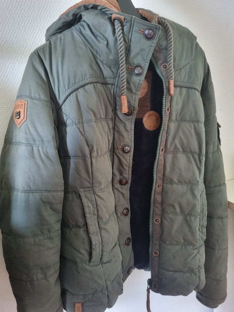 Winter Jacket Naketano, Ophalen, Maat 52/54 (L), Naketano, Gedragen