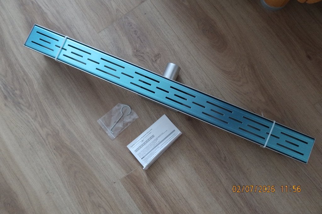 douchegoot 80 cm, Ophalen, Nieuw, Rvs, Douche