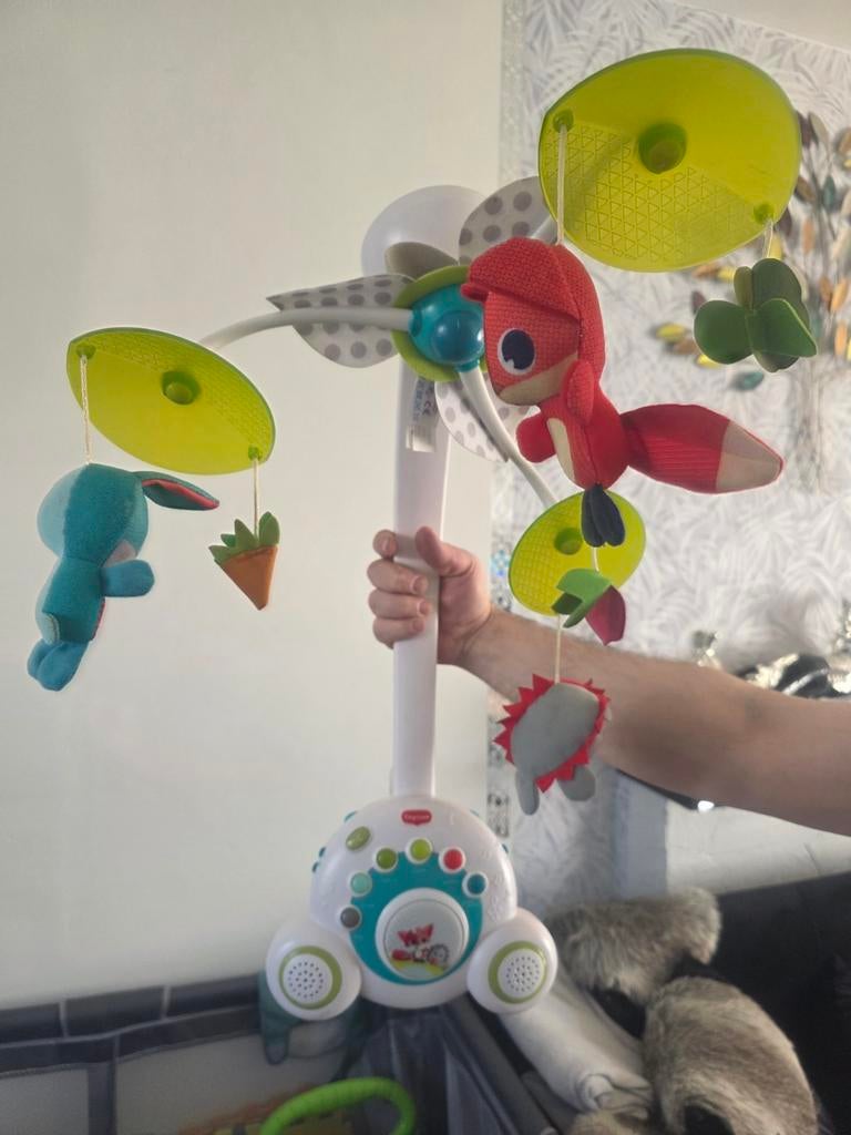 Tiny Love Mobiel met Licht en Geluid, Ophalen, Zo goed als nieuw, Mobiel, Met licht