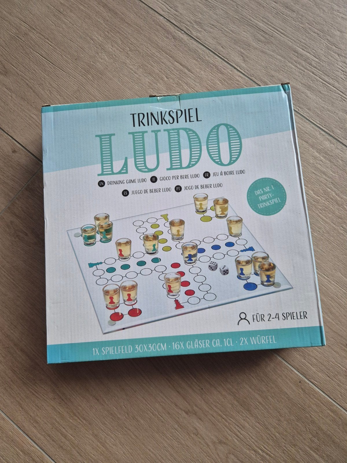 Ludo/mens erger je niet drankspel, Hobby en Vrije tijd, Gezelschapsspellen | Kaartspellen, Ophalen, Nieuw