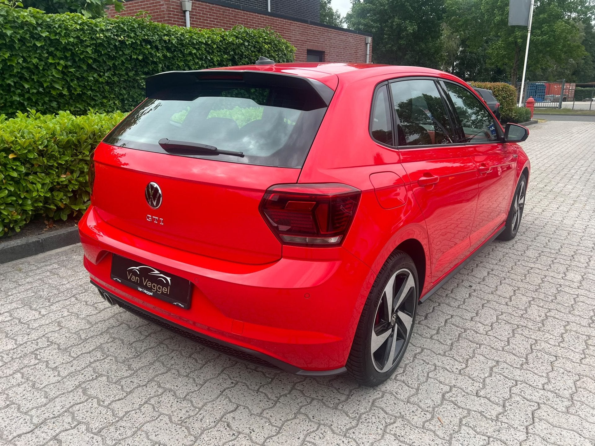 Volkswagen Polo 2.0 TSI GTI cruise, airco, stoelverw,, Stof, Gebruikt, Zwart, 4 cilinders