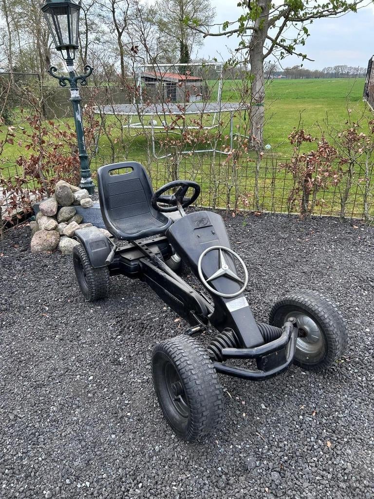 Mercedes-Benz skelter - Zwart, Ophalen, Gebruikt, Trapvoertuig