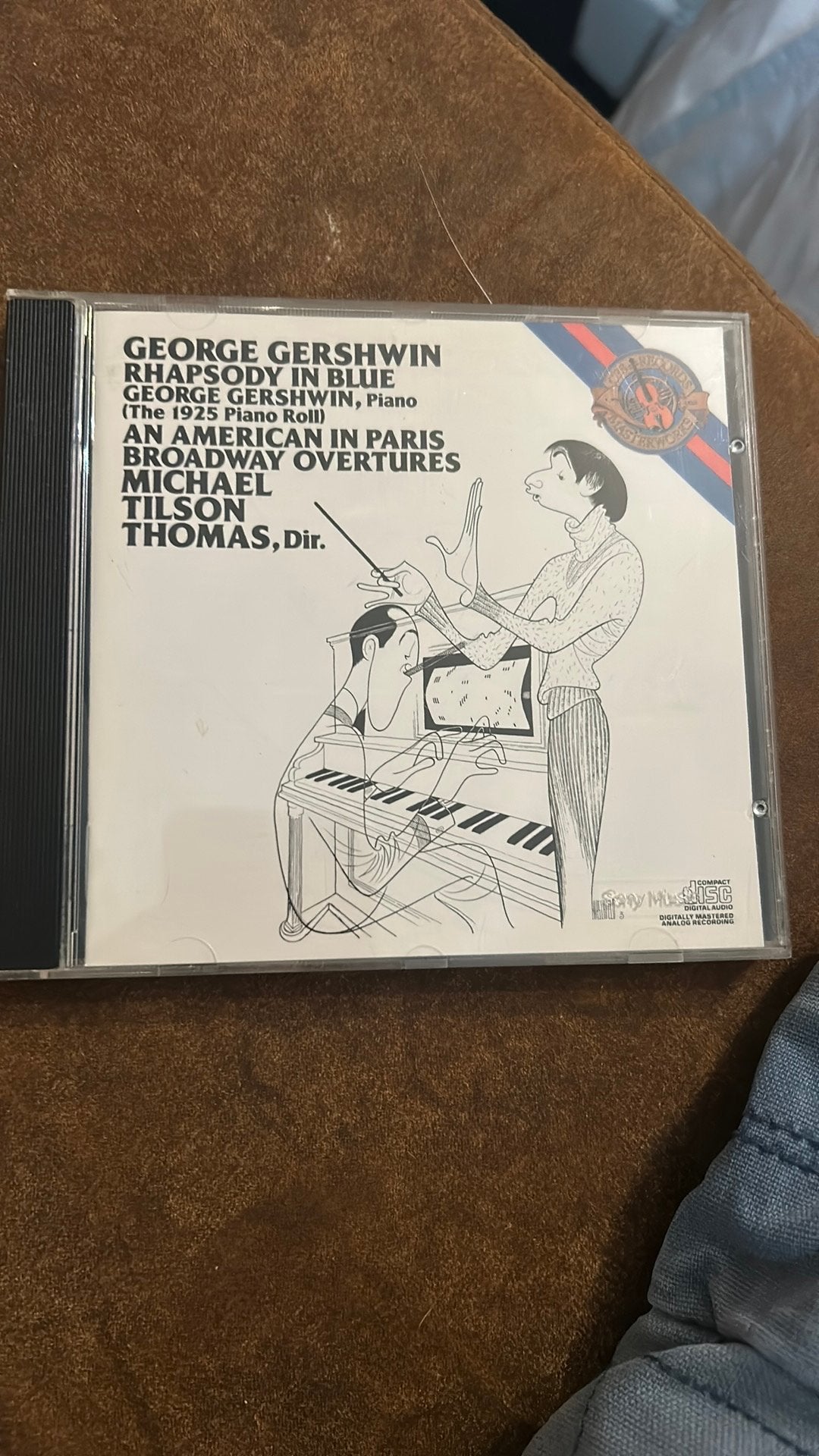 George Gershwin - rhapsody in blue, Ophalen of Verzenden, Zo goed als nieuw