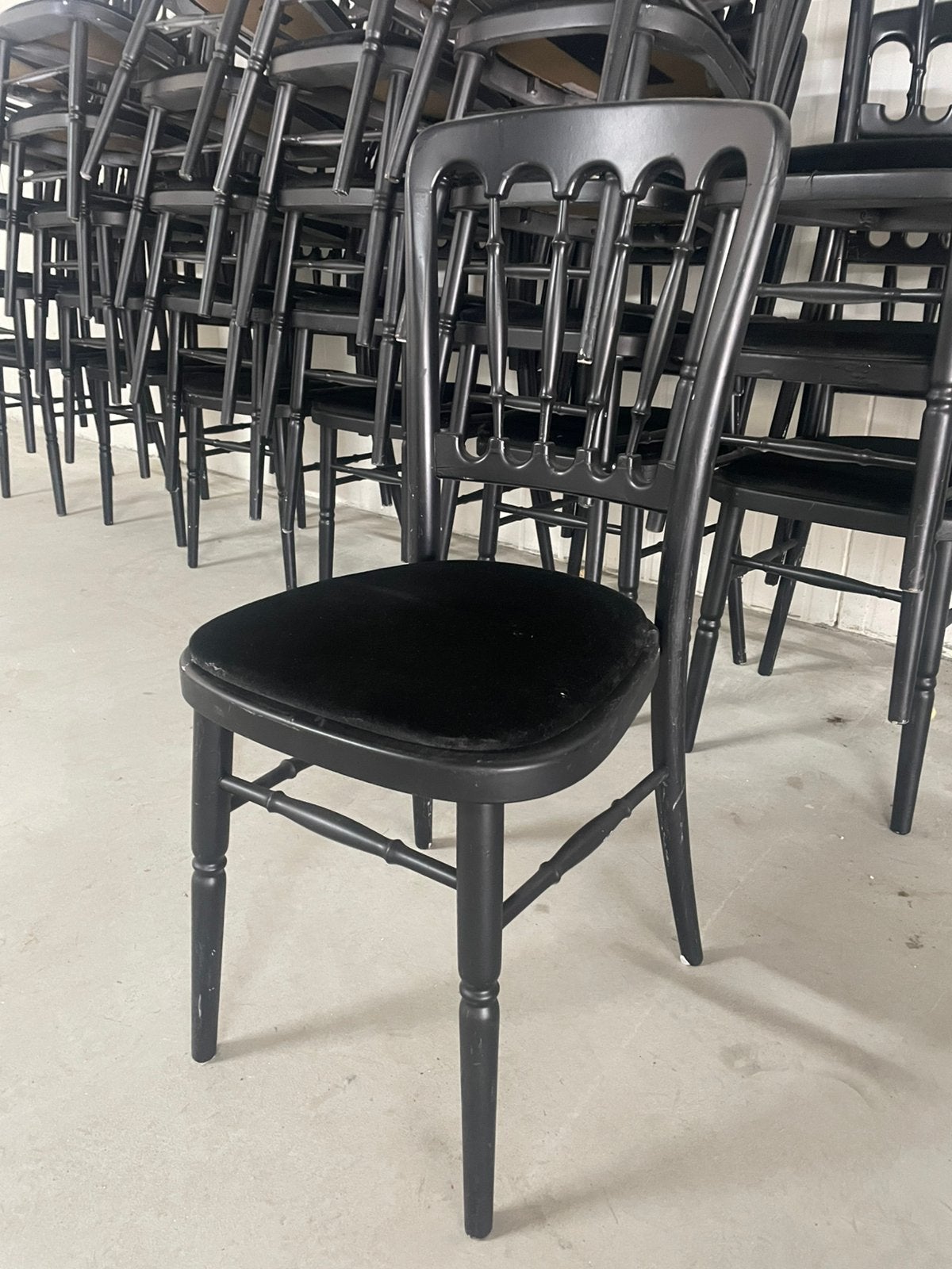 29x Napoleon Trouw Stoelen Stapelbaar, Gebruikt, Ophalen of Verzenden, X, Vijf, Zes of meer stoelen