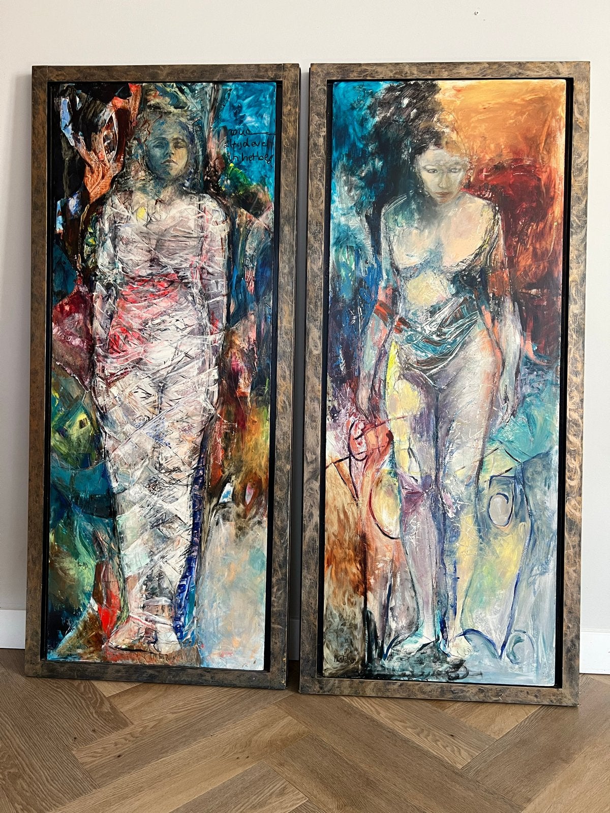 Cigale (IIA) & Cigale (IIB) - Nelleke van den Oever, Antiek en Kunst, Ophalen