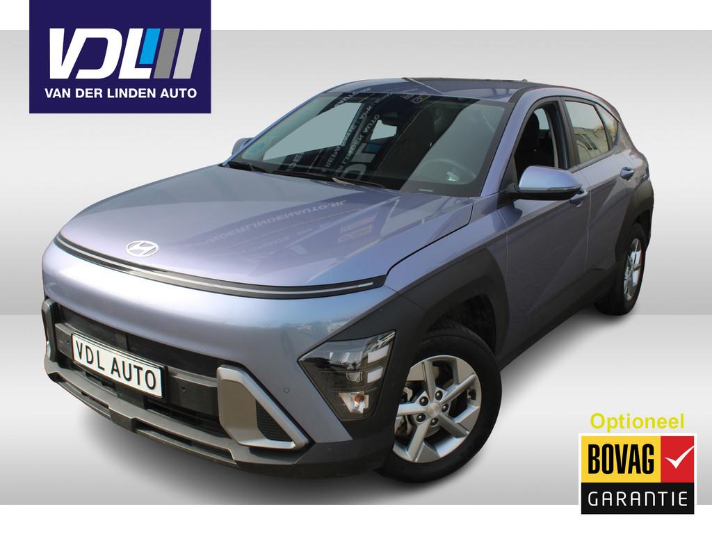 Hyundai KONA 1.6 GDI HEV Comfort Keyless entry Airco l Cruis, Auto's, Hyundai, Stof, Euro 6, Blauw, Bedrijf