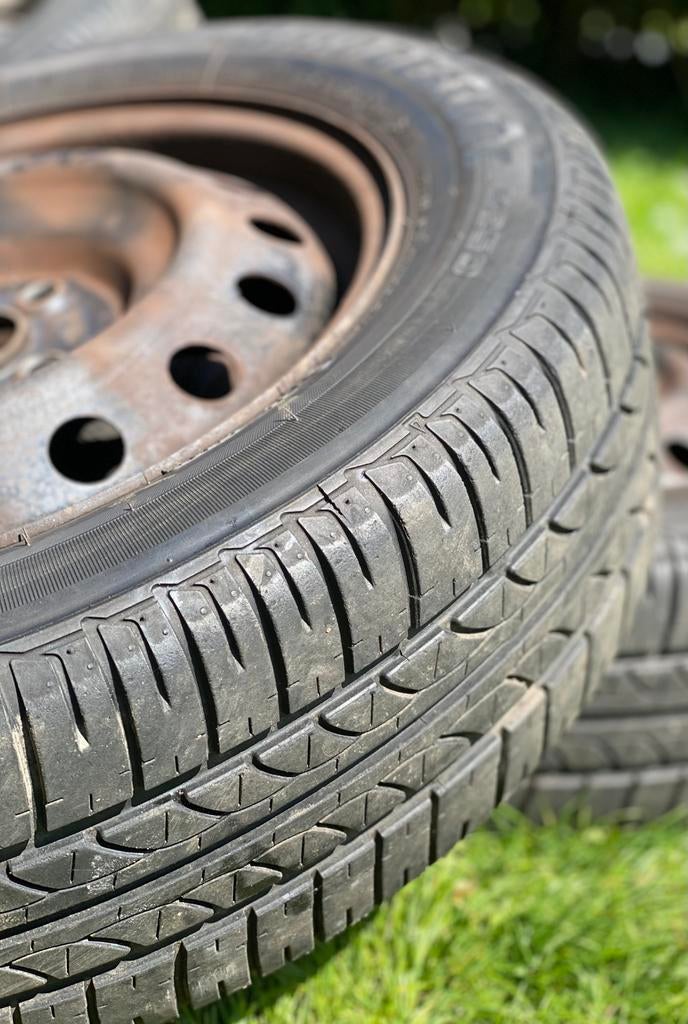 Set zomerbanden 185/60R15, Ophalen of Verzenden, Gebruikt