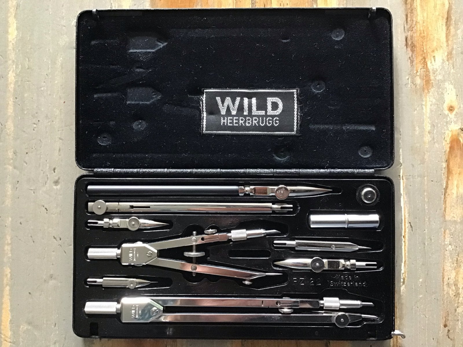 Wild Heerbrugg RZ 22 Tekenset - Made in Switzerland, Ophalen