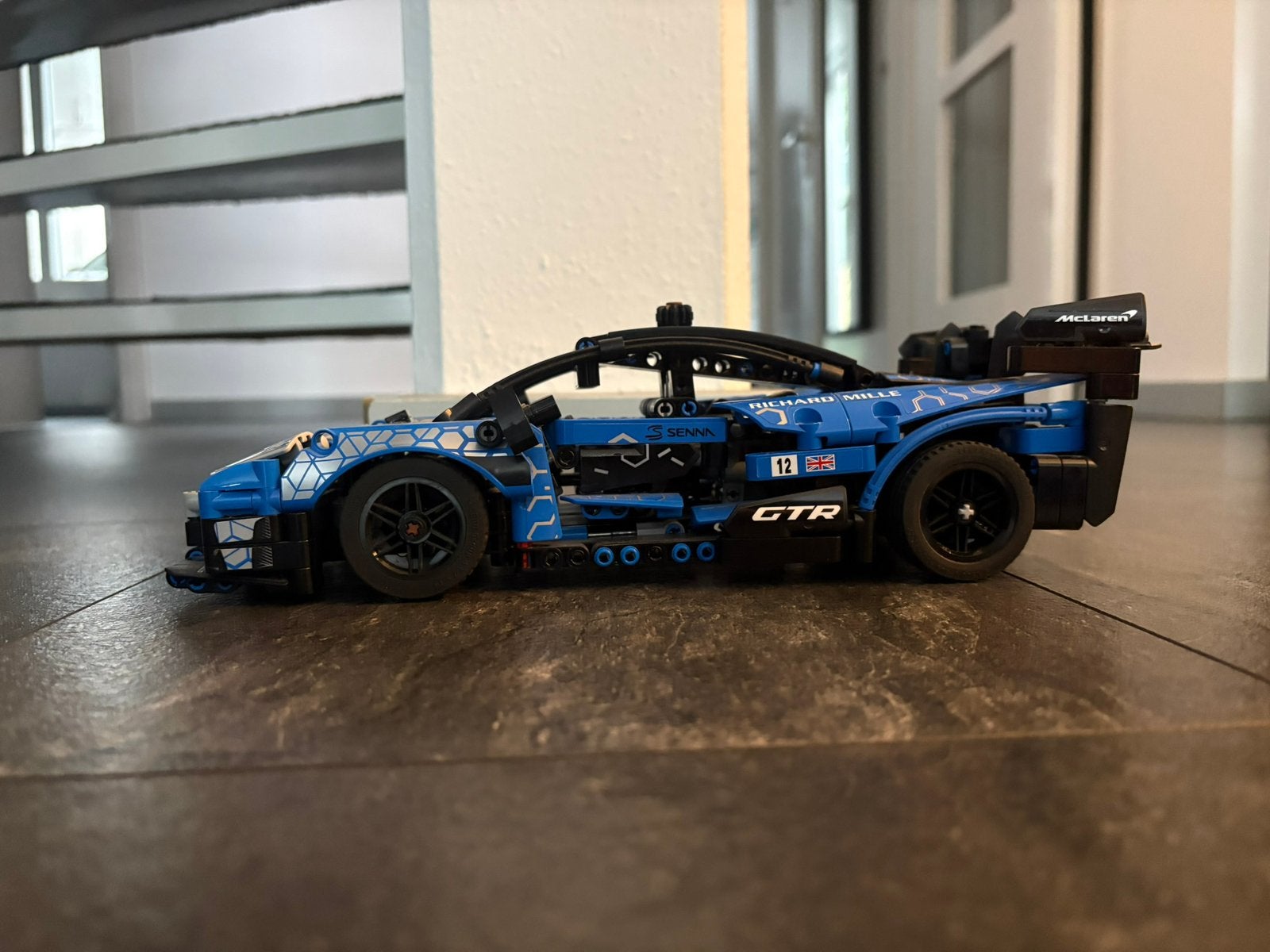 Lego technjc McLaren Senna GTR.+ boekje, Ophalen of Verzenden, Zo goed als nieuw, Overige schalen, Auto onroad