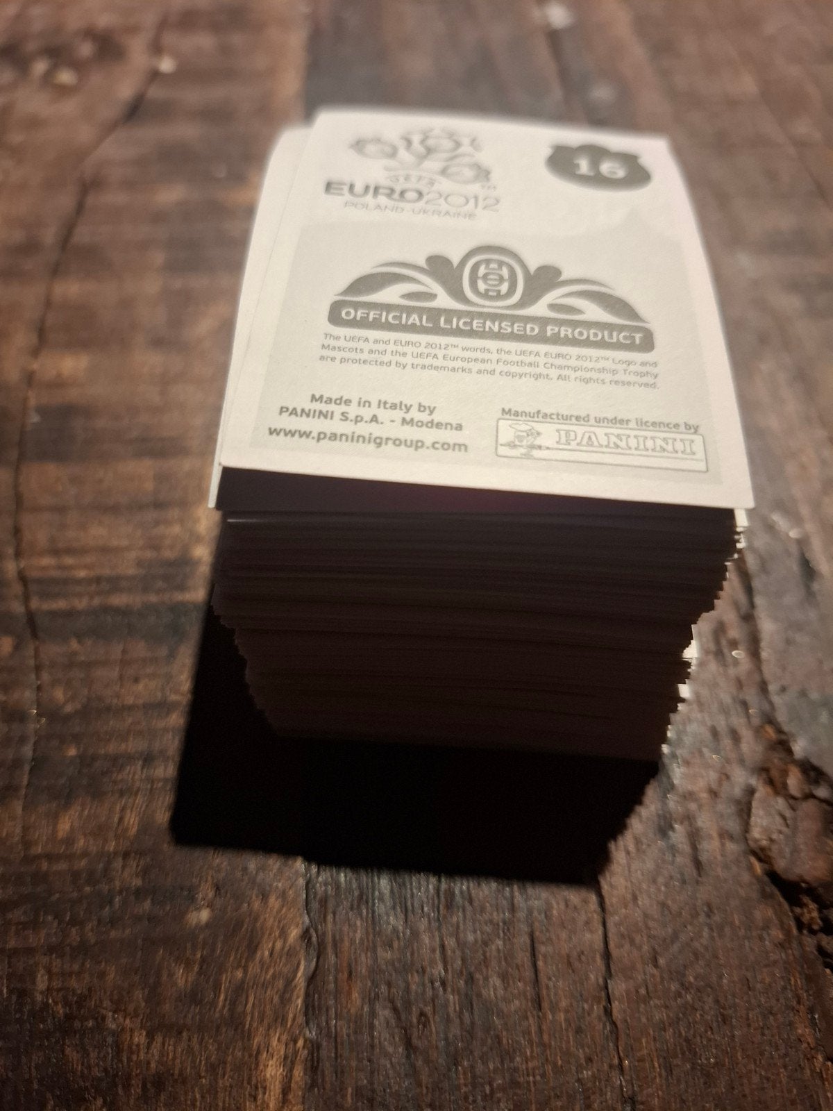 Panini Euro 2012 stickers, Ophalen of Verzenden, Nieuw, Meerdere stickers