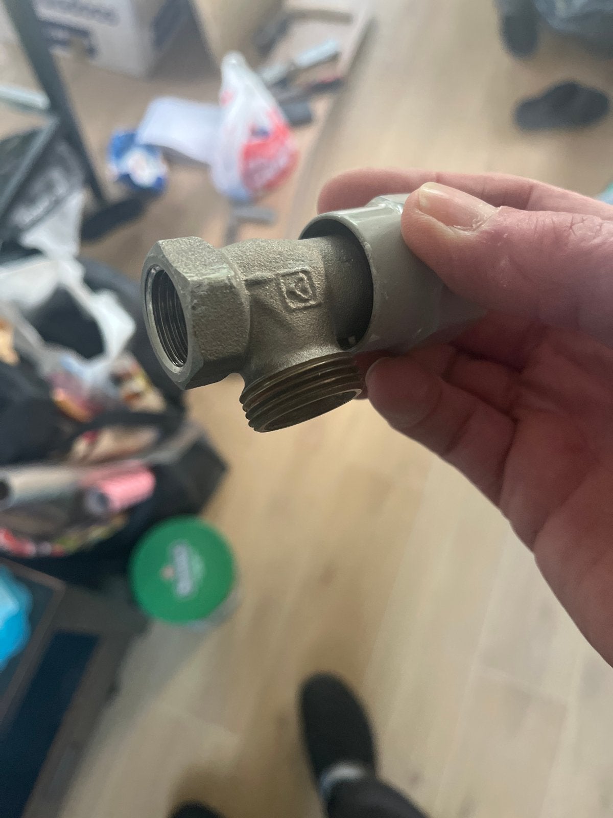 HERZ Radiatorventiel -, Doe-het-zelf en Verbouw, Ophalen, Zo goed als nieuw, Radiator
