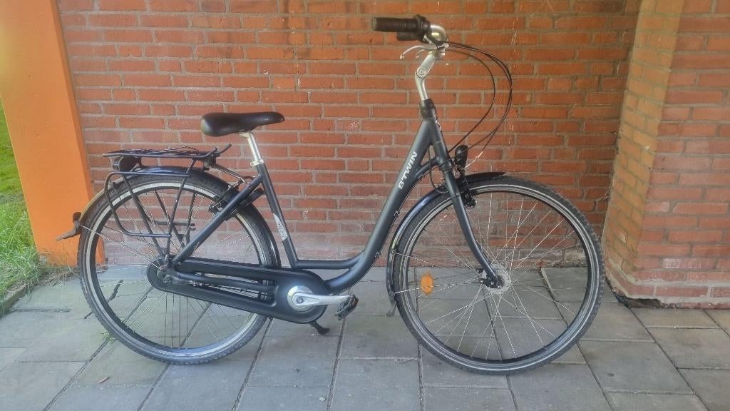 BTWIN Damesfiets 3 Versnellingen 28 inch, Fietsen en Brommers, Fietsen | Dames | Damesfietsen, Gebruikt, 47 tot 50 cm, Versnellingen