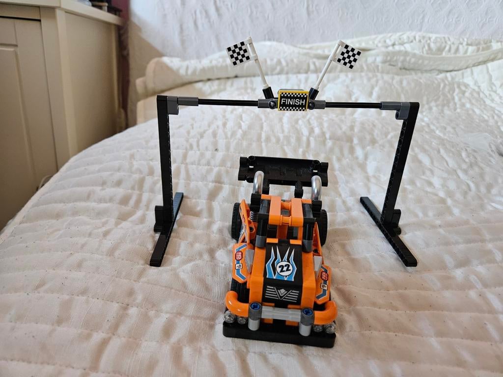 Lego Tecnic Racetruck 42104, Lego, Ophalen of Verzenden, Zo goed als nieuw, Compleet