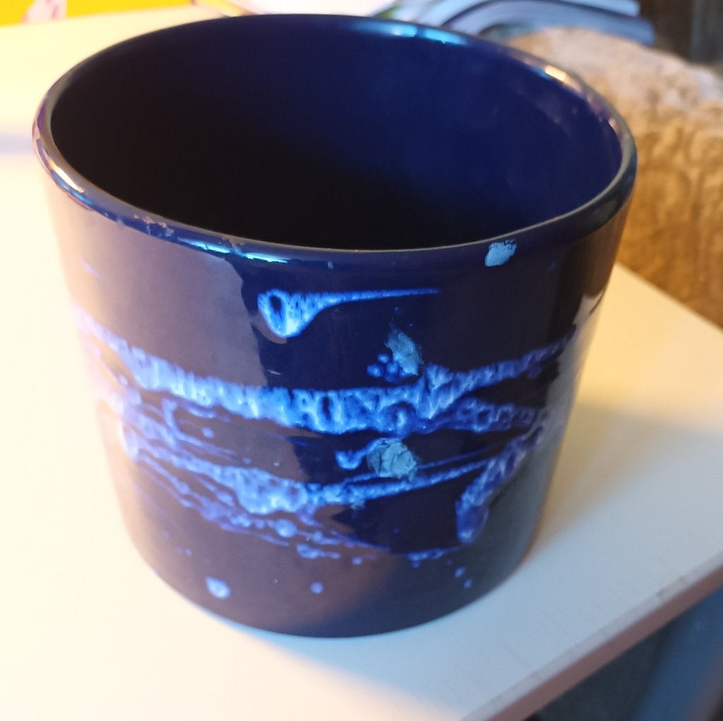 Fat Lava Vintage 70-er jaren GAAF/ planter/pot/ sierpot, Ophalen of Verzenden