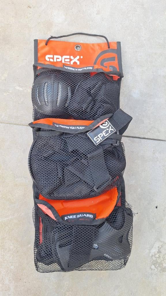 Skate bescherming 3 delig zwart spex, Ophalen of Verzenden, Gebruikt, Bescherming, Overige merken