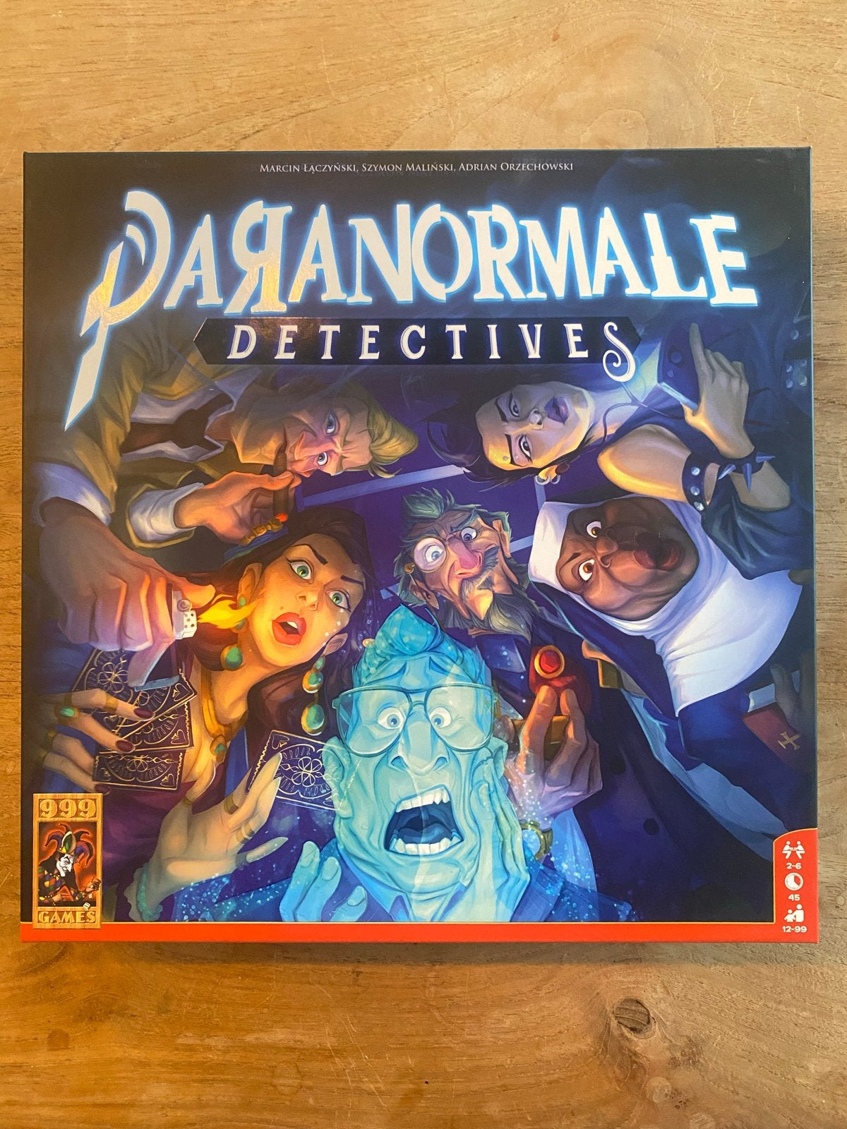 Paranormale Detectives: Mysterieus Bordspel, Drie of vier spelers, Ophalen of Verzenden, Zo goed als nieuw