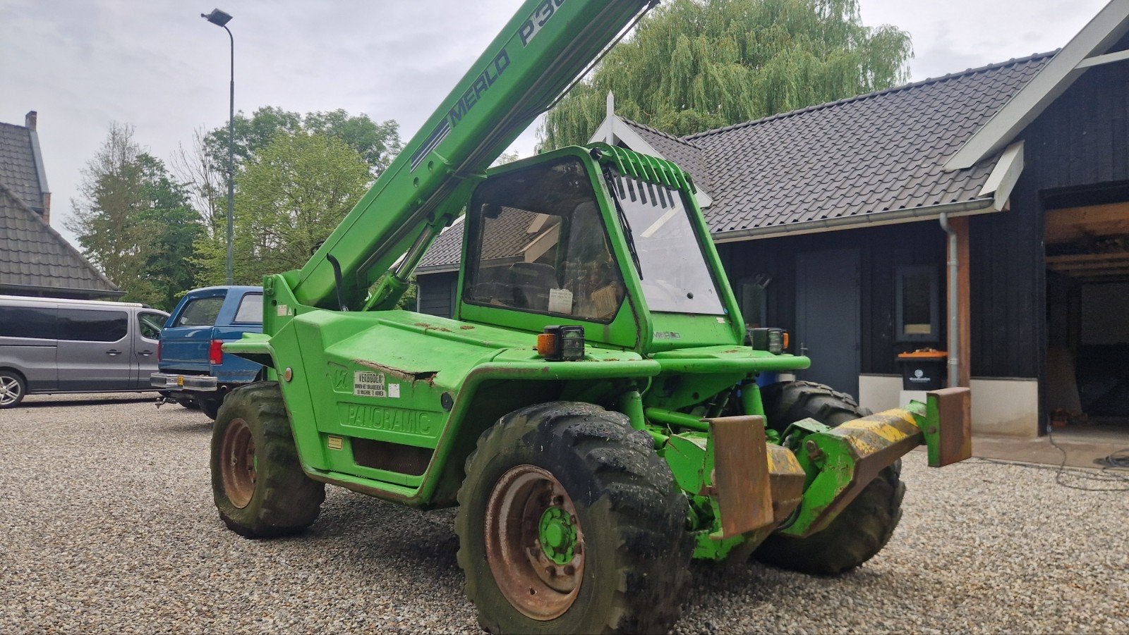 Merlo P30.13-EVS, Ophalen, Verreiker