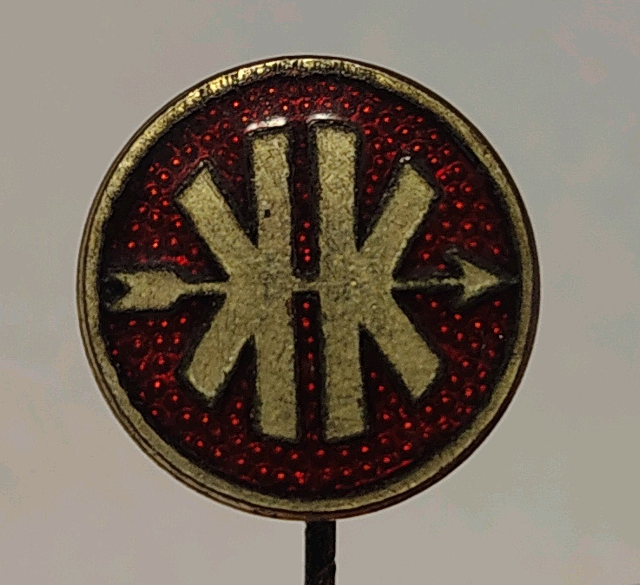 Kreidler Emaille Speldje Steekspeld, Verzamelen, Speldjes, Pins en Buttons, Ophalen of Verzenden, Gebruikt, Overige onderwerpen