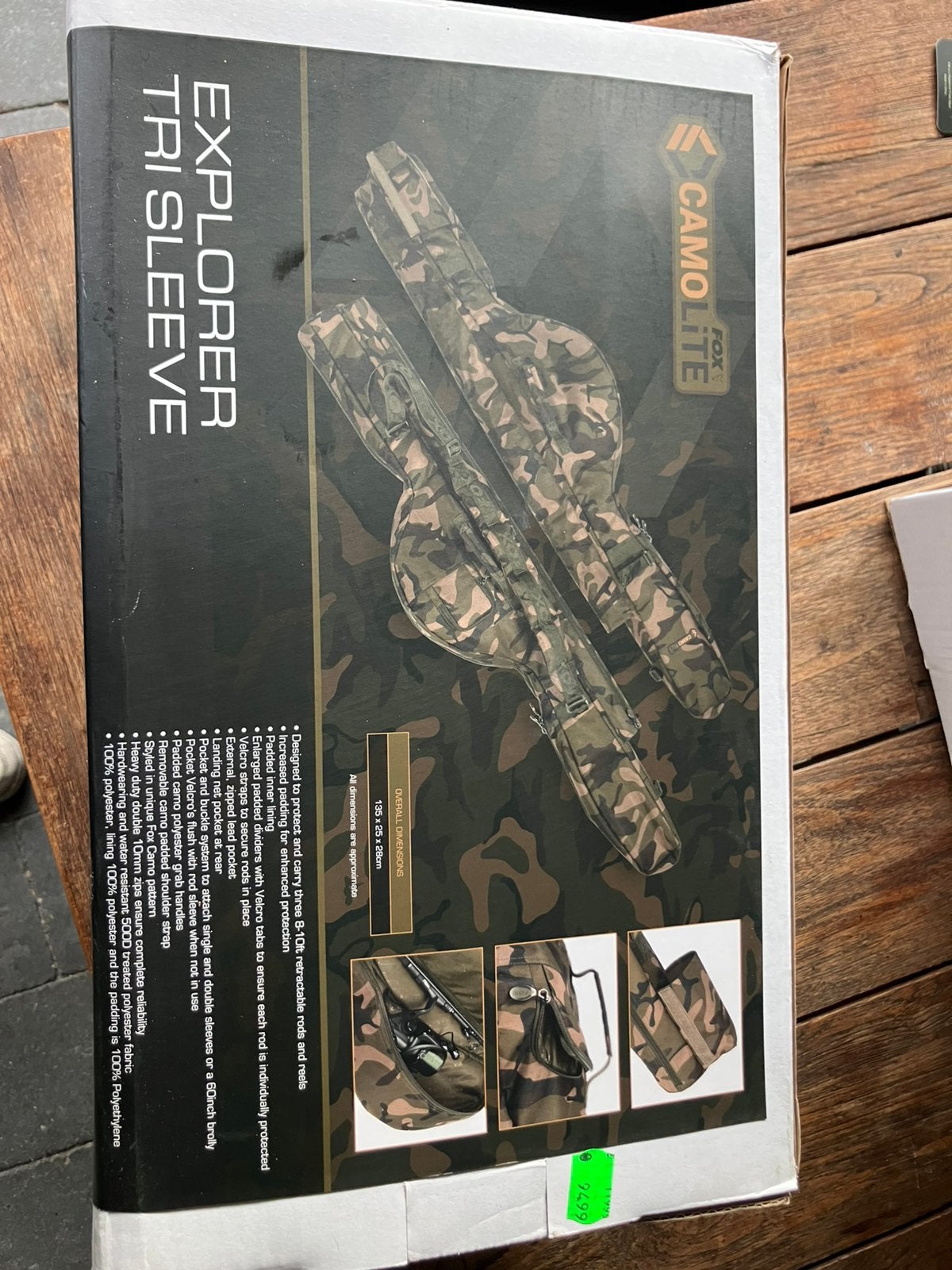 Fox camolite tri sleeve (fouderaal), Ophalen of Verzenden, Zo goed als nieuw