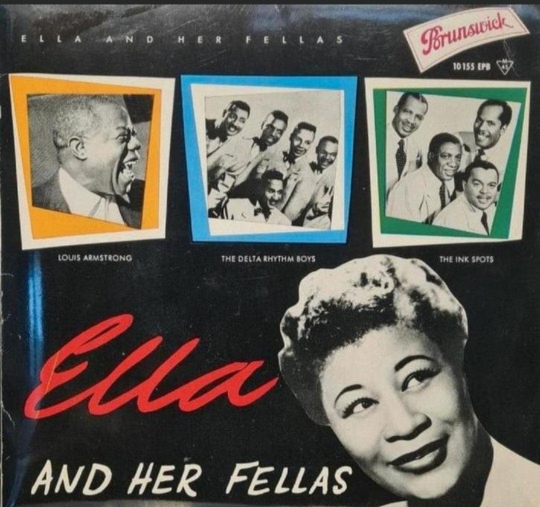 ELLA AND HER FELLAS  - 4 TRACKS (ZIE FOTO'S) X, Cd's en Dvd's, Ophalen of Verzenden, Gebruikt